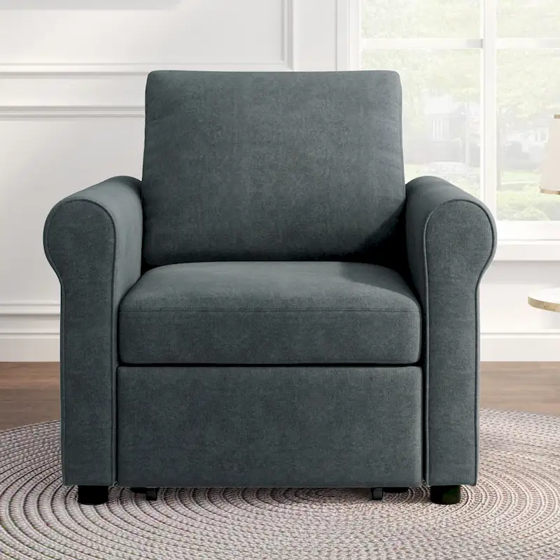 3-in-1 Sofa Bed Chair Convertible Sleeper Chair Bed