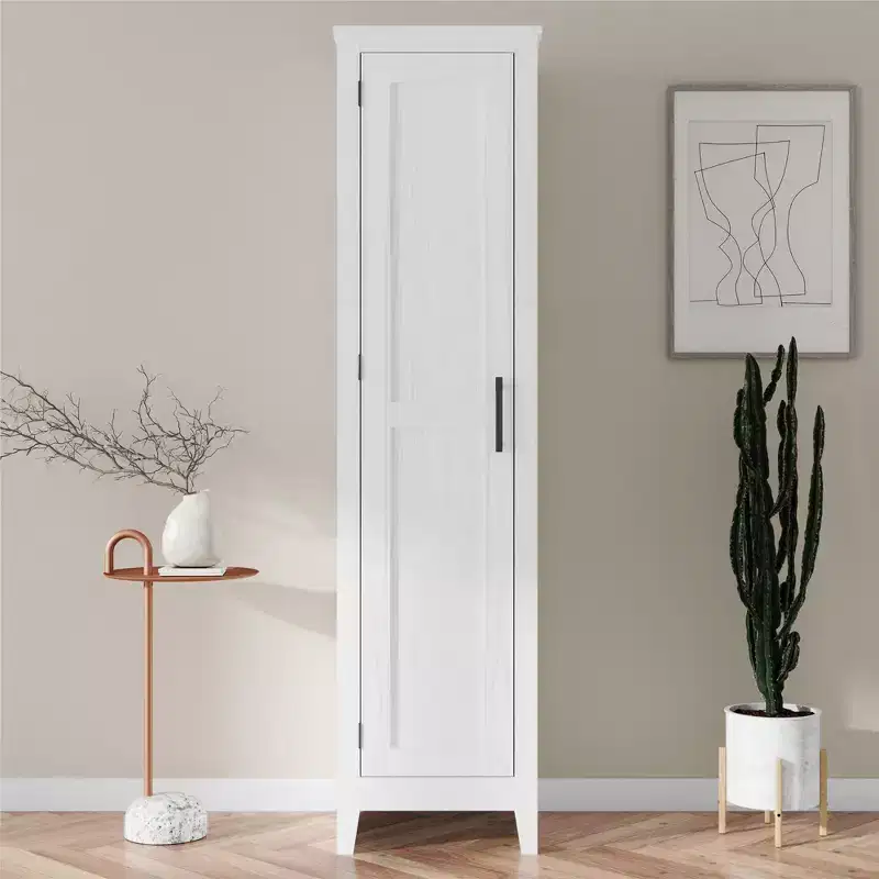 Farmhouse Single Door Storage Cabinet
