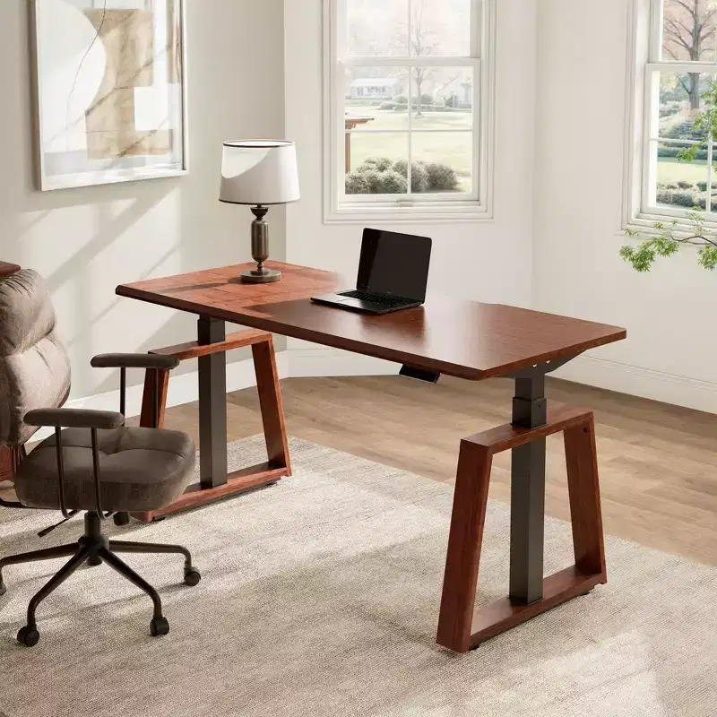 EUREKA ERGONOMIC Modern height adjustable Standing Desk(63x29)