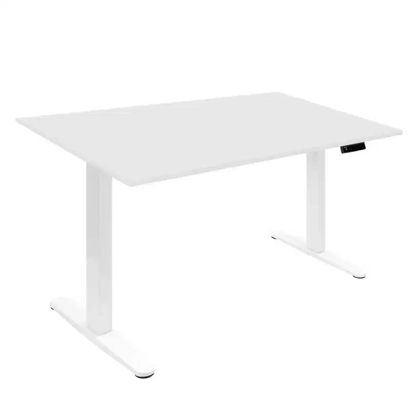 Electric Standing Desk with 48 Tabletop, White