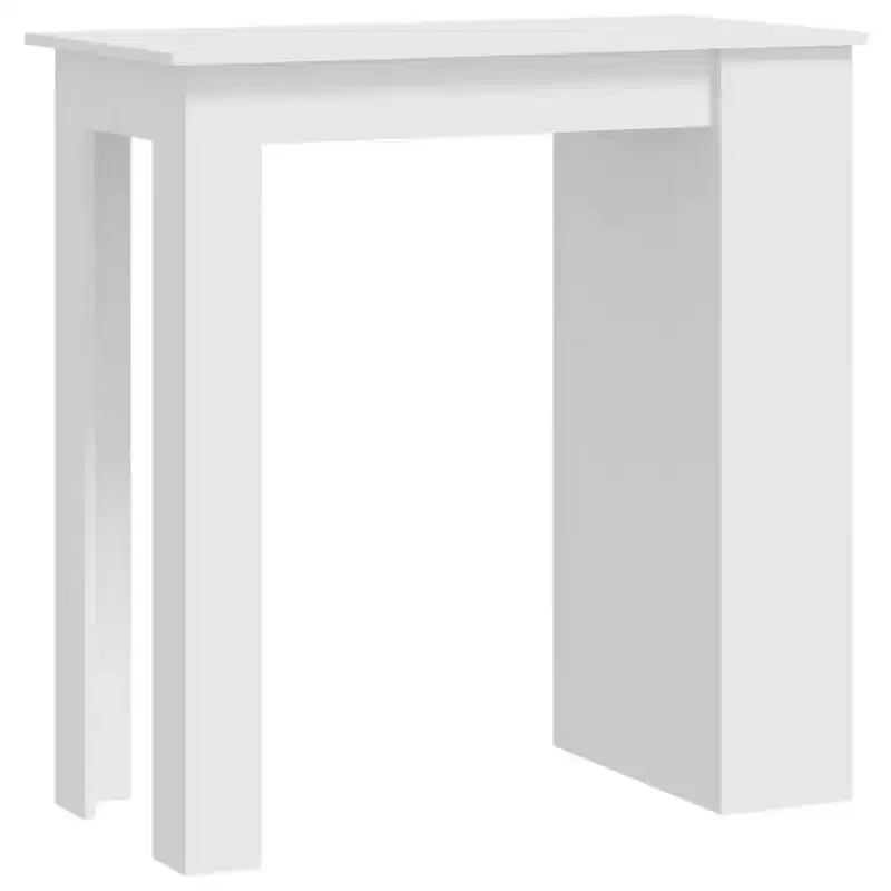 Bar Table with Storage Rack - Modern Design for Dining and Kitchen