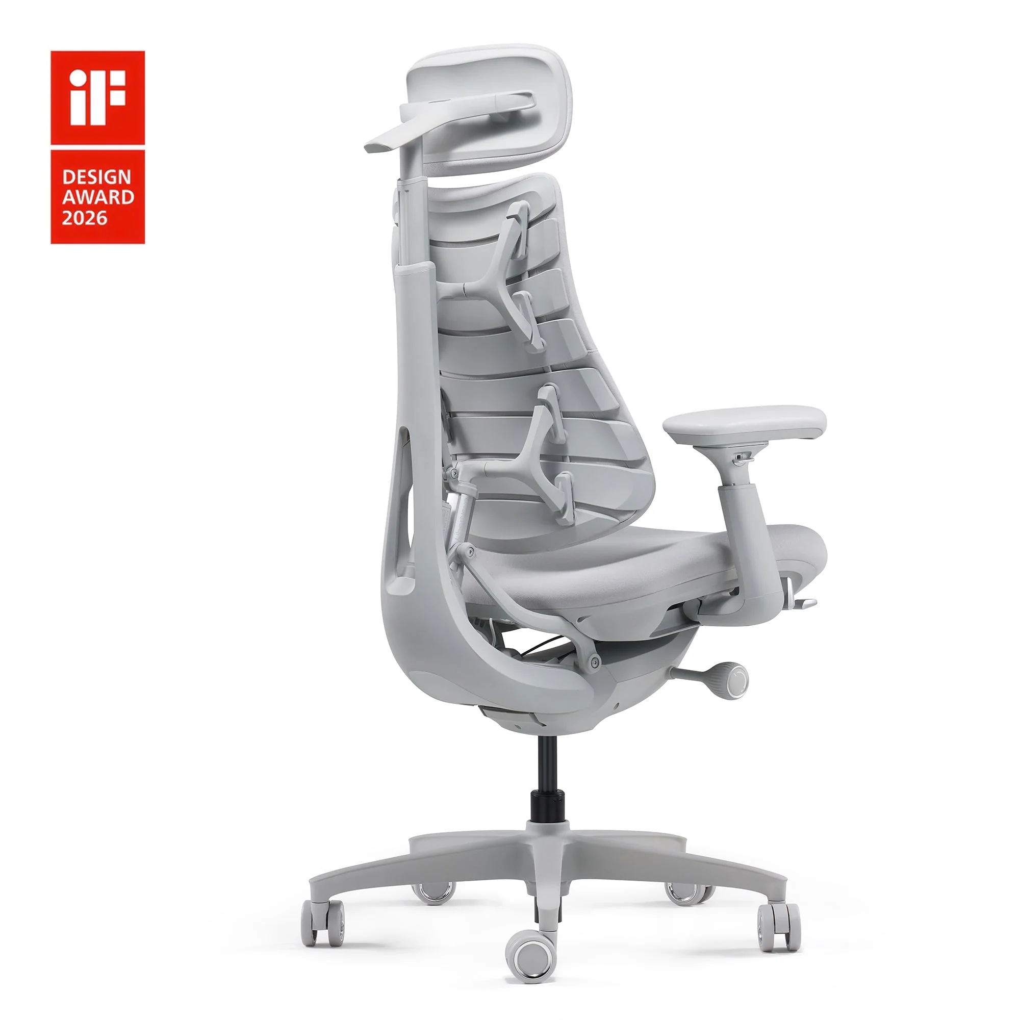 Dynamic Ergonomic Office Chair with Chip-Controlled Adaptive Backrest