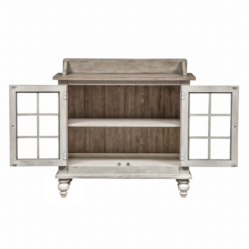 Whitney Antique Linen Weathered Gray Server