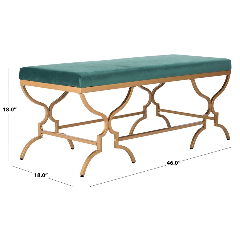 SAFAVIEH Ottilia 46-inch Bench - 46 x 18 x 18 - 46Wx18Dx18H