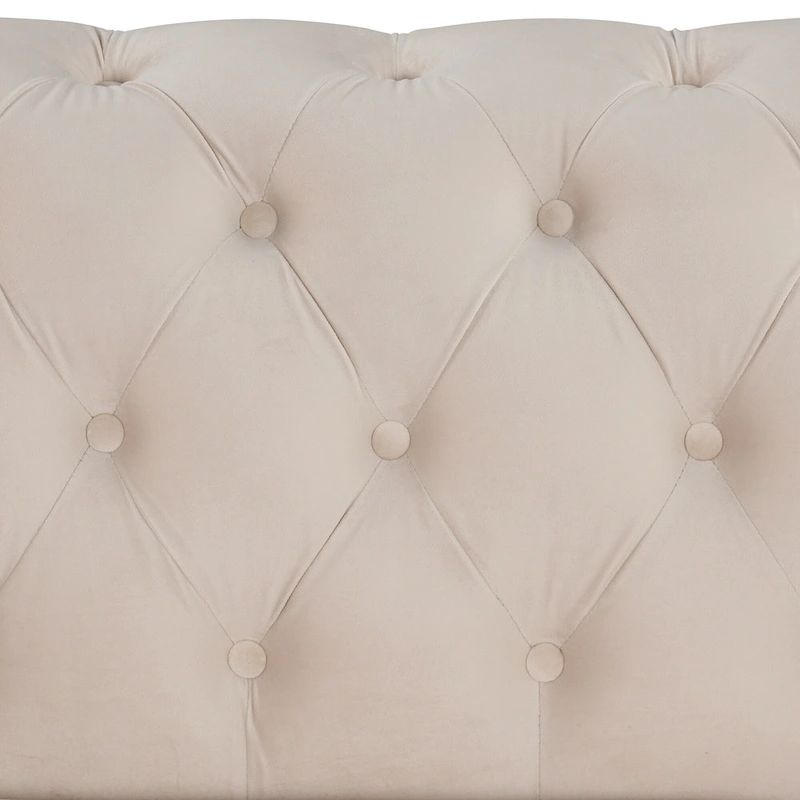 64.3 Velvet Upholstered Loveseat Sofa,Modern Loveseat Sofa with Thick Removable Seat Cushion,2-Person Loveseat Sofa Couch