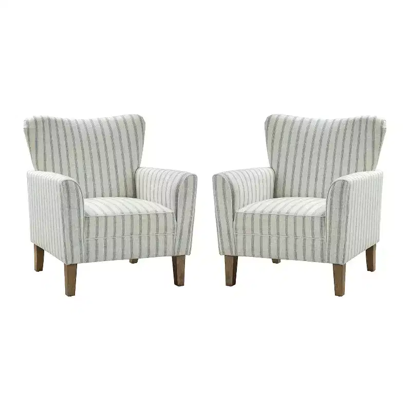 Set of 2 Rachel Armchair with Special Arms| ART OF LIVING DESIGNS