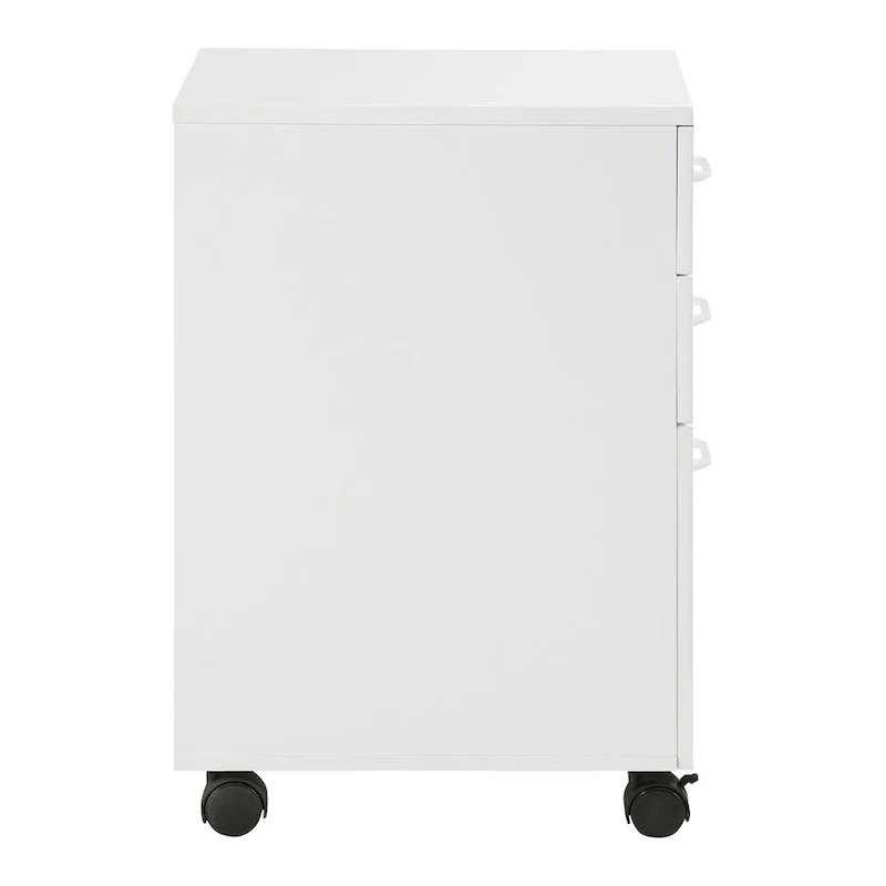 3-Drawer Mobile File Cabinet