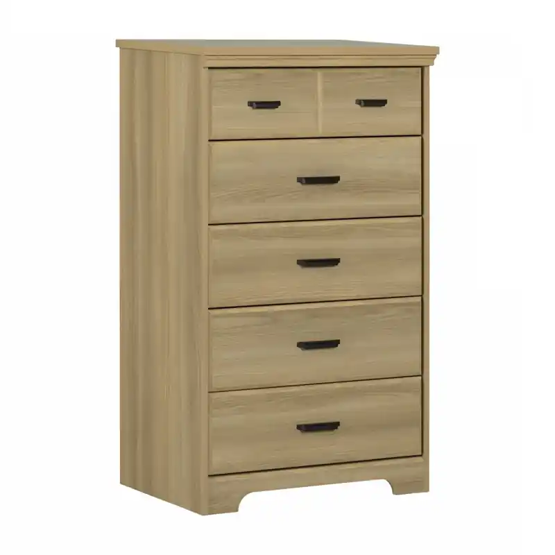 5-Drawer Chest - Natural Ash