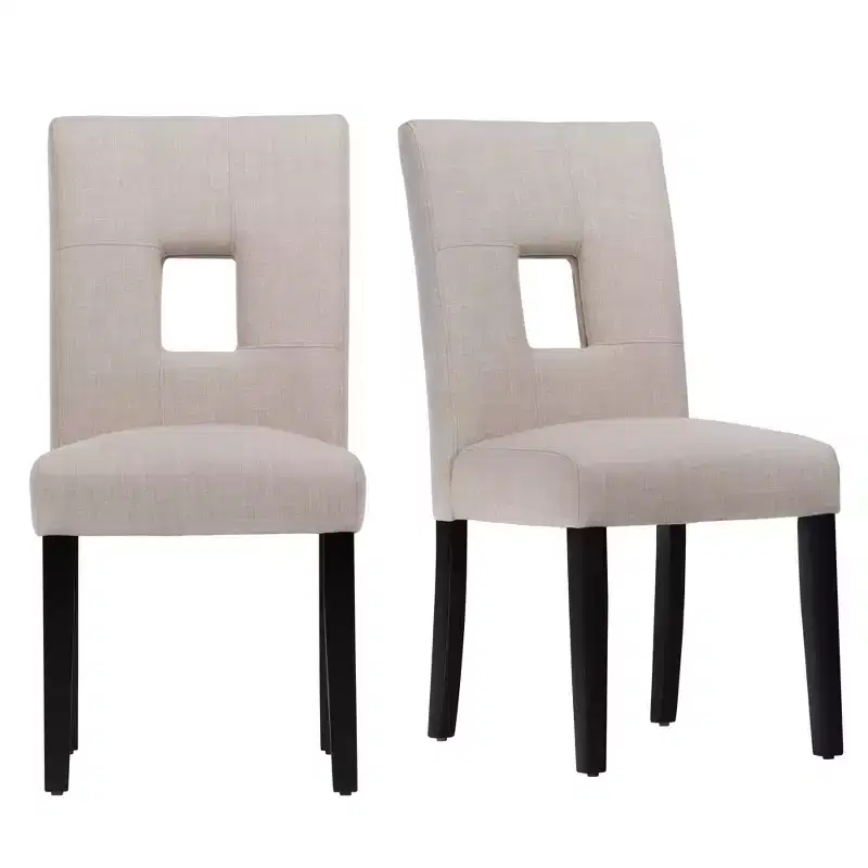Phelan Keyhole Back Dining Chairs (Set of 2) - iNSPIREQ