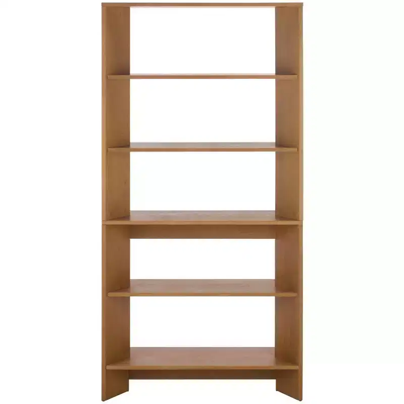 Christina 5 Shelf Bookcase - Natural - SEI