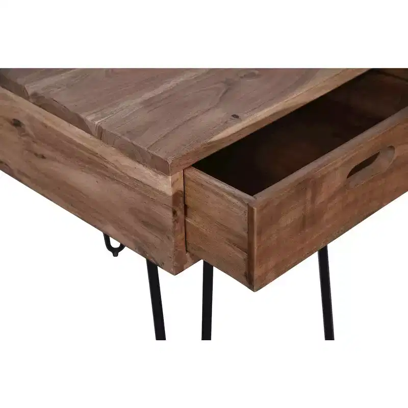 Jofran,Rollins Solid Acacia End Table