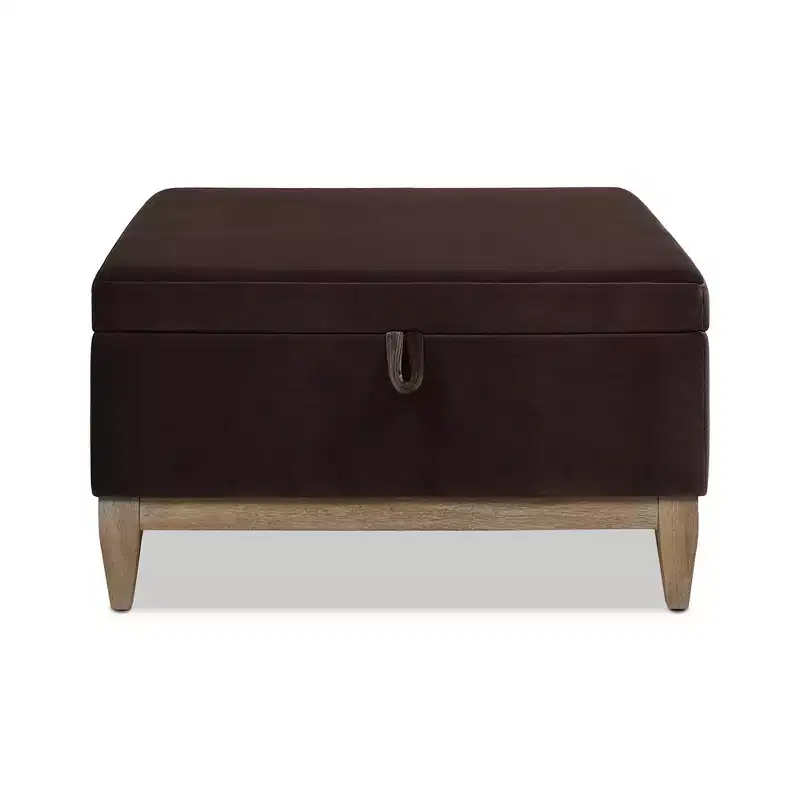 Jennifer Taylor Home Riley 16 Round Footstool Ottoman