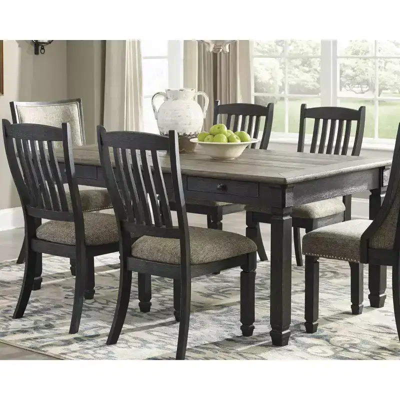 Tyler Creek Rectangular Dining Room Table Brown/Black - Signature Design by Ashley