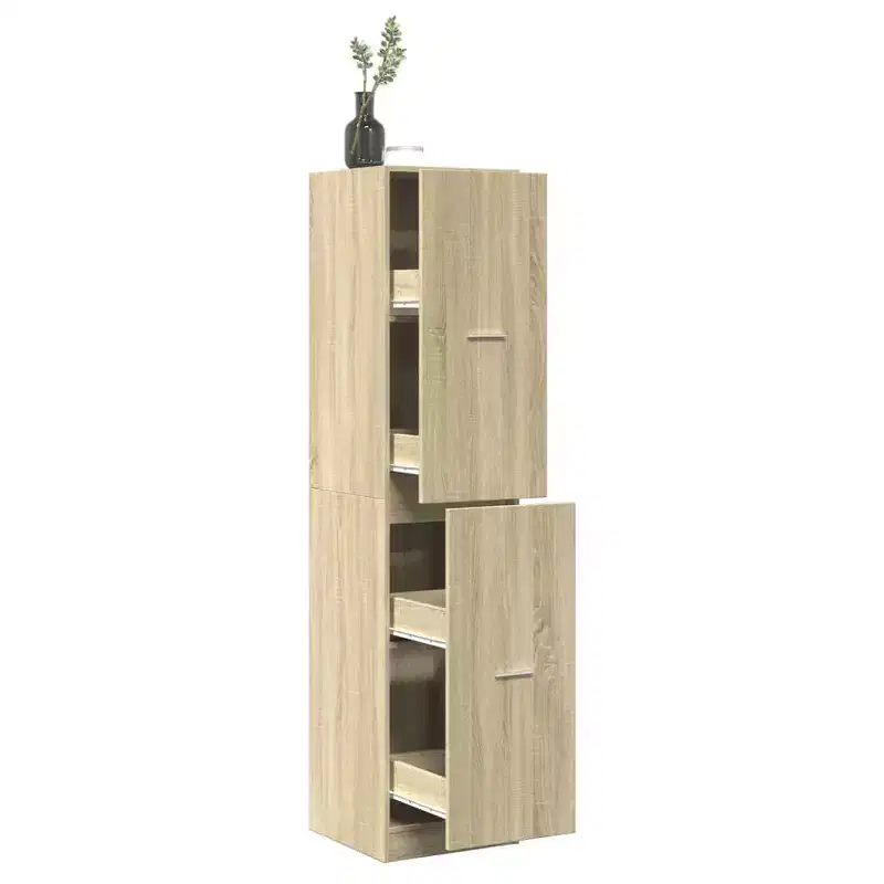 XL Apothecary Cabinet Sonoma oak Engineered wood Tall