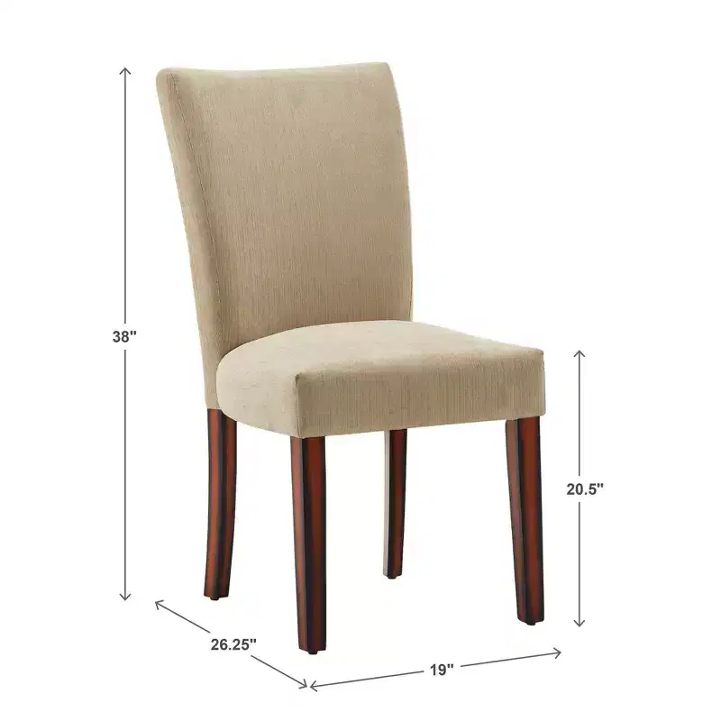 Quinby Parsons Dining Chairs (Set of 2) - iNSPIREQ