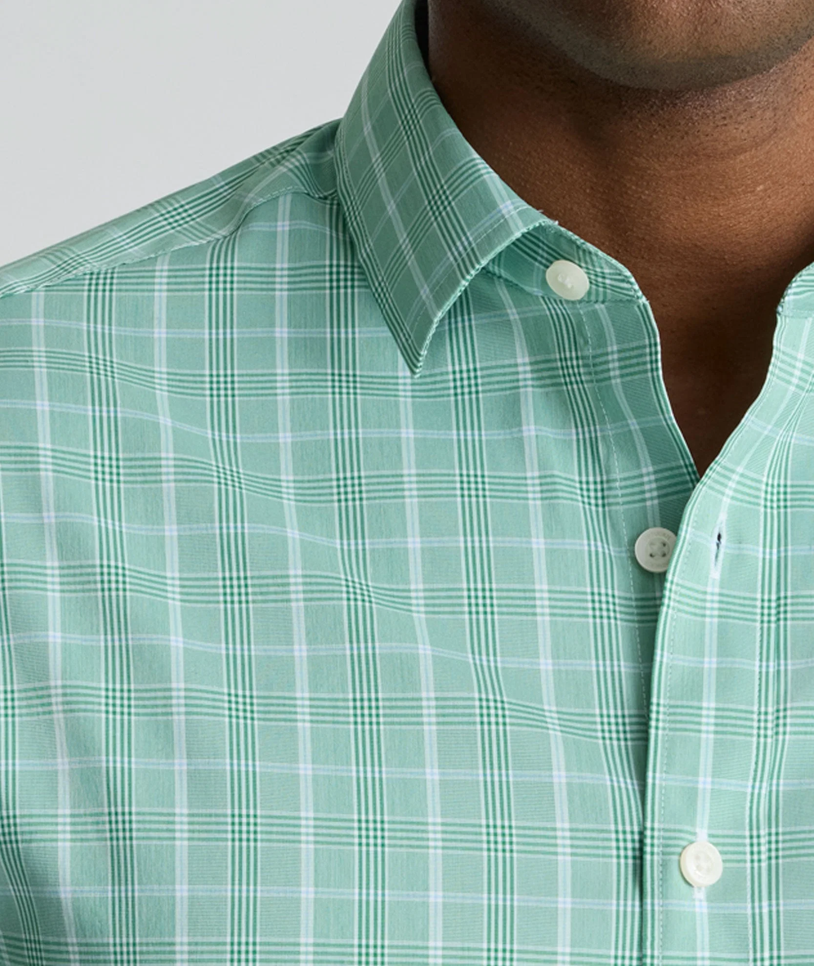 Cotton-Nylon Cooling Shirt (Green)