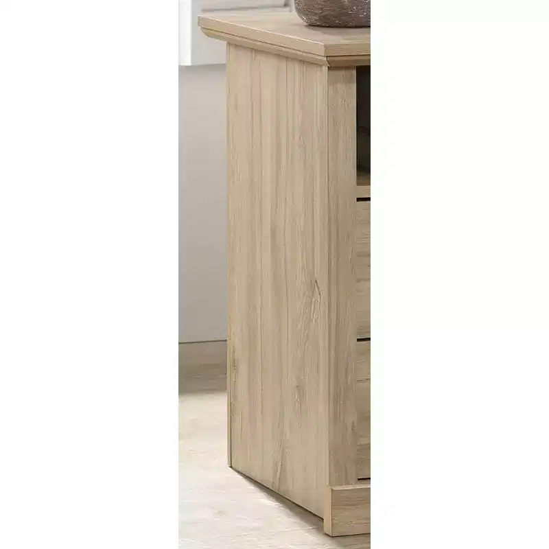 USB Charging 2 Drawer Nightstand for Bedroom and Living Room