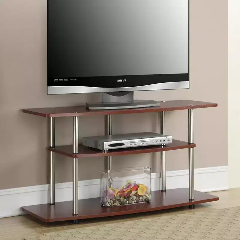 3-Tier Wide TV Stand for TVs up to 43