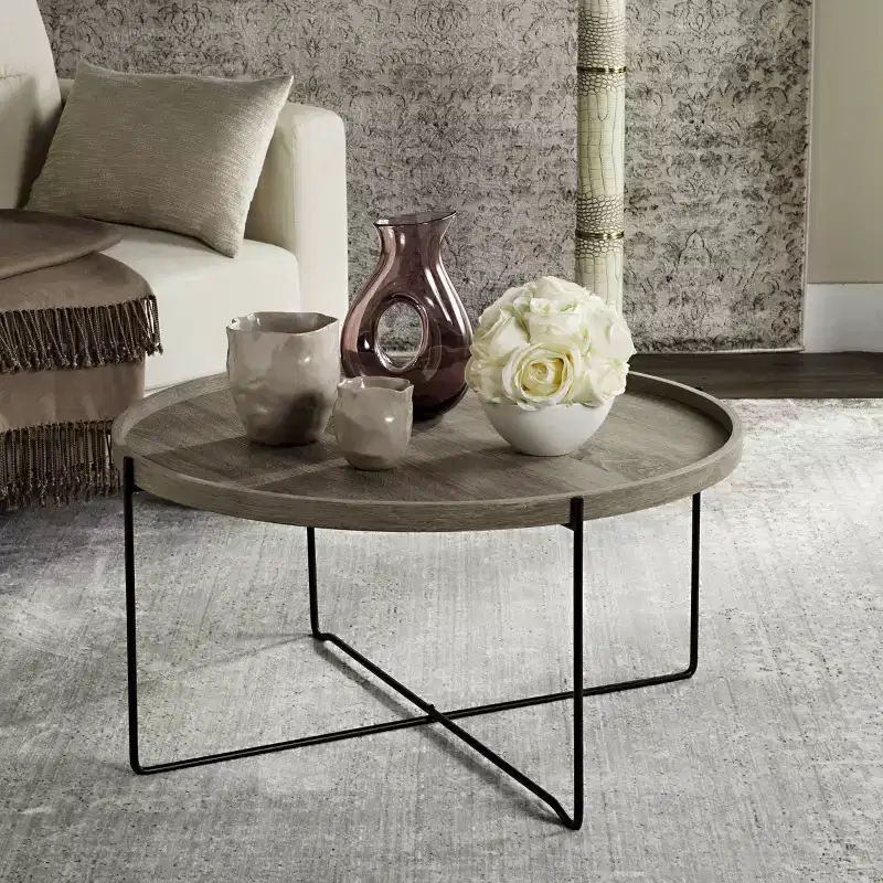 Accent Table - Beige