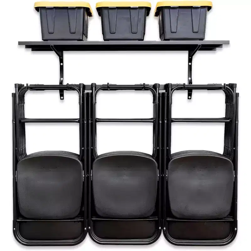 StoreYourBoard G-Chair + Shelf | Adjustable Wall Storage System | Holds 300 lbs