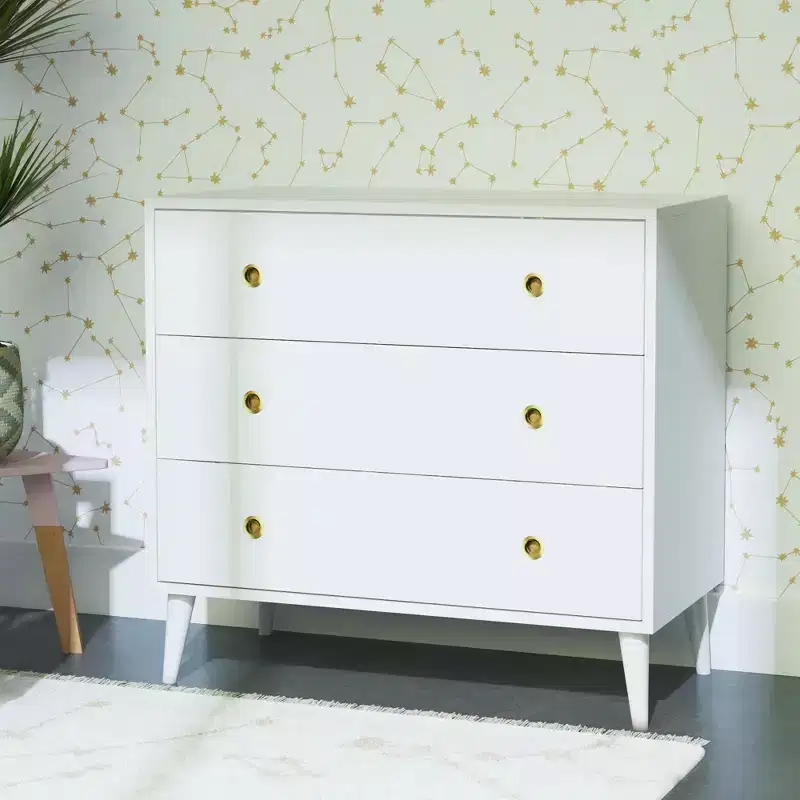 Novogratz Harper 3-Drawer Storage Dresser