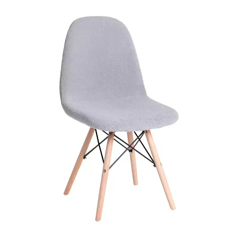 Merrick Lane Lyon Faux Shearling Accent Chair, Modern Accent Chair For Bedroom, Entryway, and Living Room