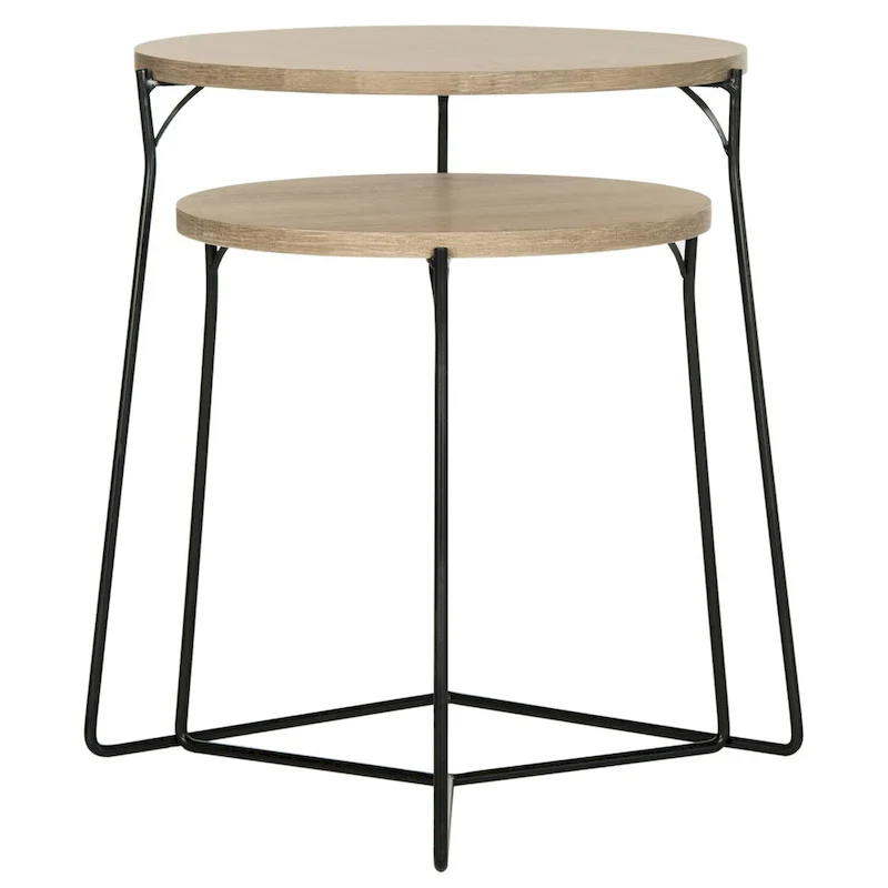 Mid-Century Stacking End Table - 19Wx19Dx21H