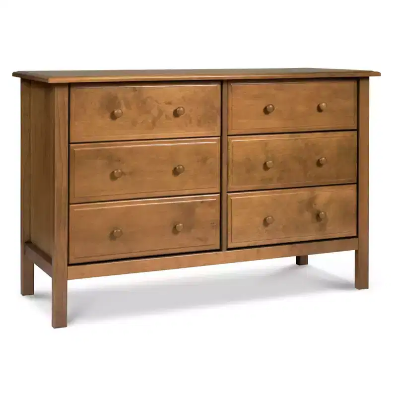 6-Drawer Double Wide Dresser