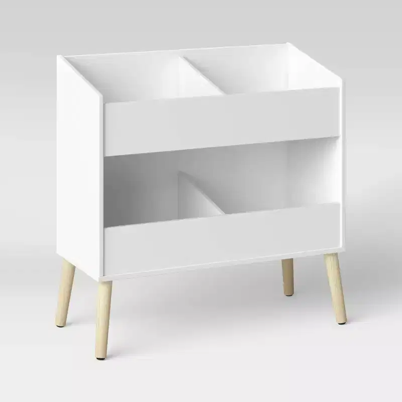 Modern Two Shelf Toy Kids' Bin White - Pillowfort™