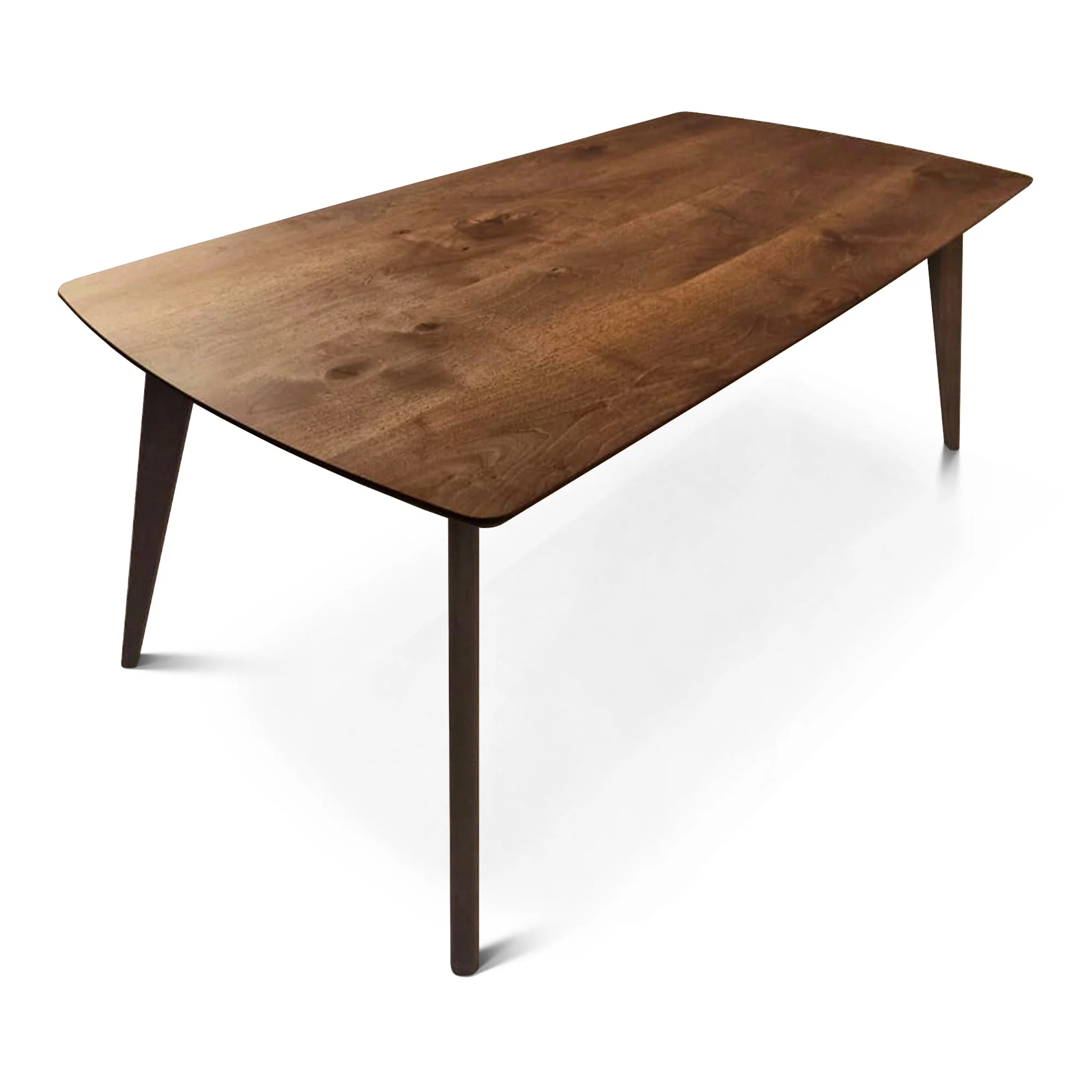 Dining Table in Chocolate Oak - Handcrafted from solid wood - this exquisite dark oak table is a stunning addition to any home - Its