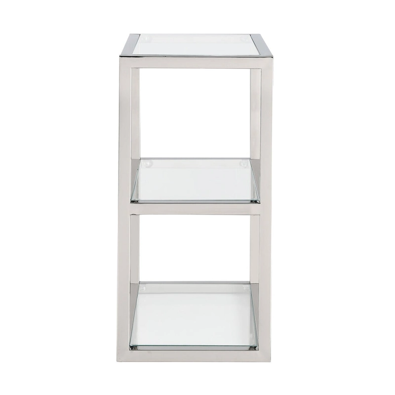 Pierre 16X20X10 Wall-Mounted Linen Cabinet In Chrome