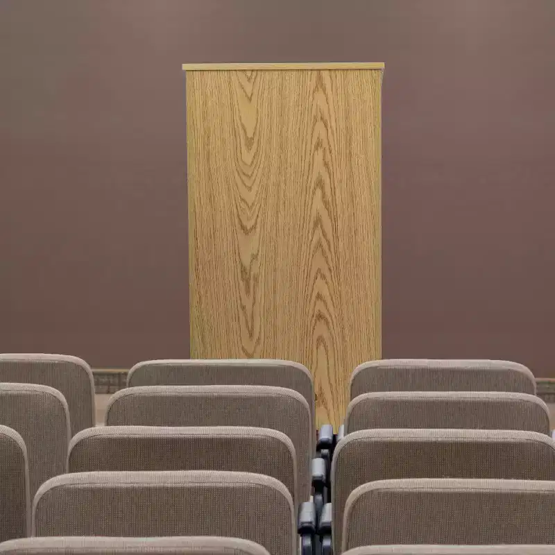 Stand-Up Wood Lectern