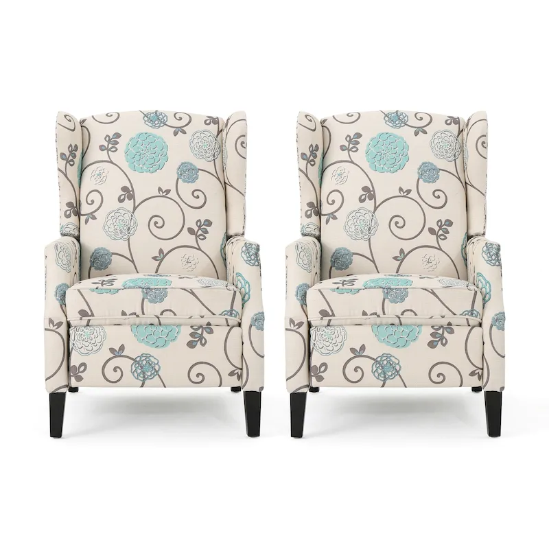 Contemporary Recliners (Set of 2)