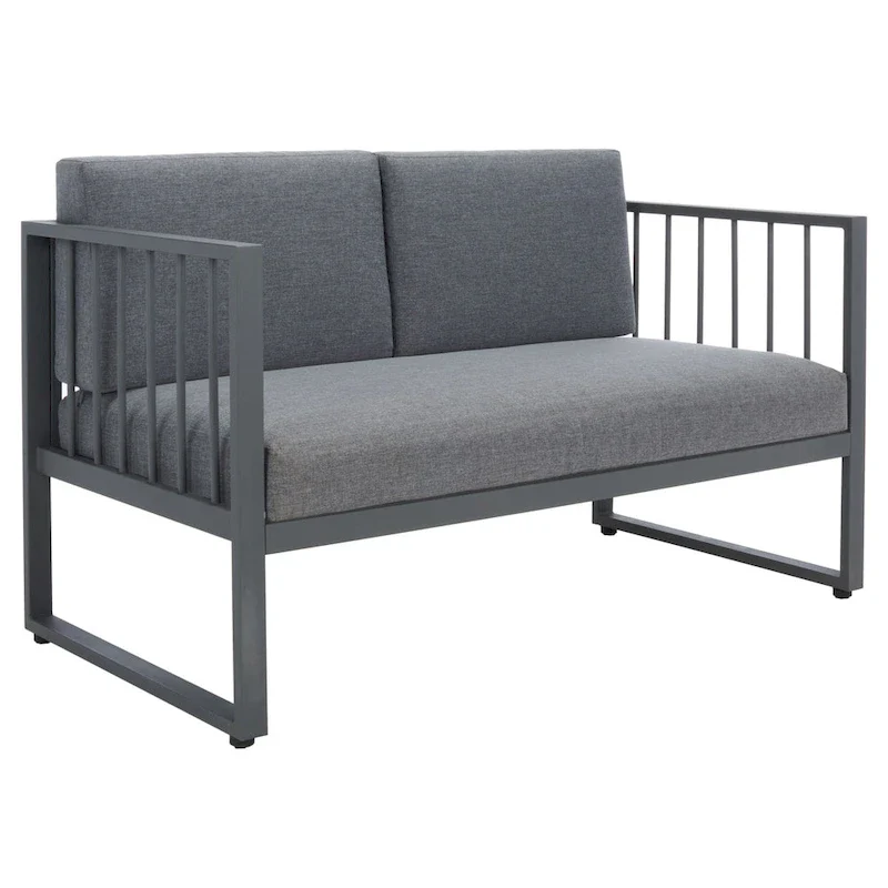 SAFAVIEH Outdoor Holyoke 4-Piece Living Set - 49W x 25D x 28H