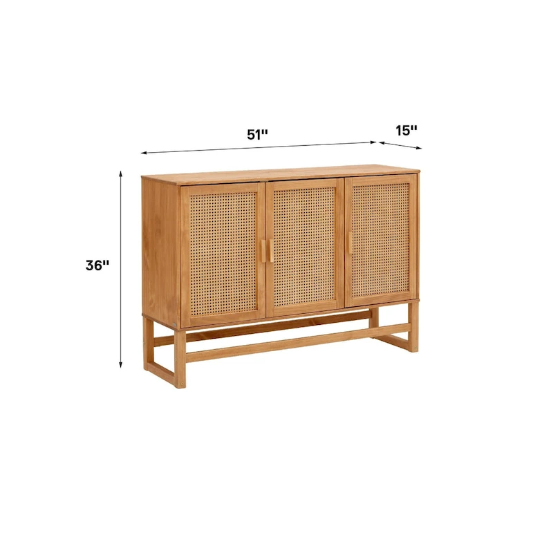 Ren Home Talo Sideboard with 2 Cabinets