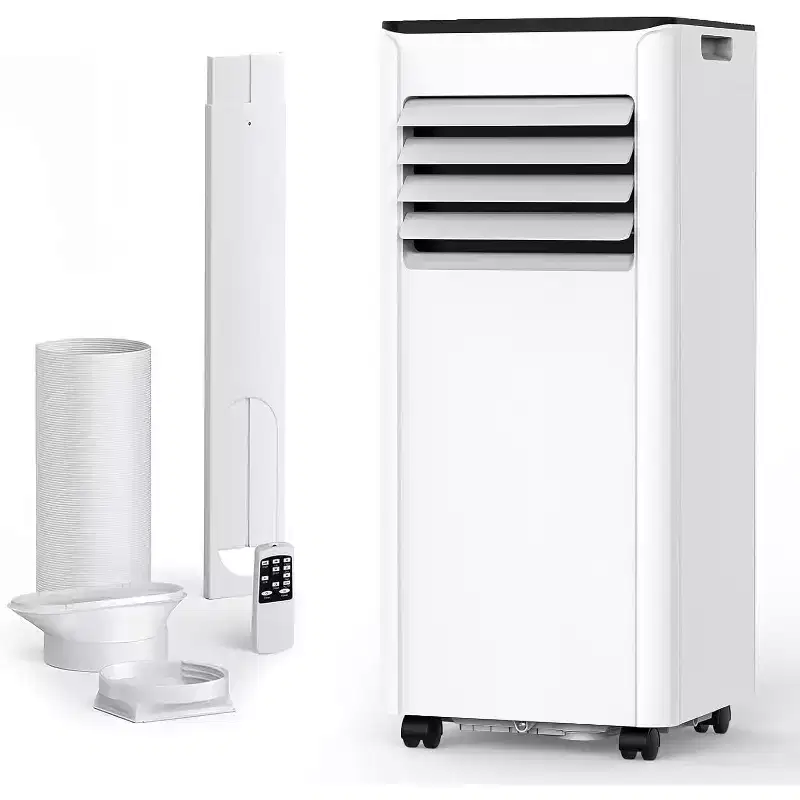 ZAFRO Portable Air Conditioners, Up to 450 Sq.Ft., 4-in-1 AC Unit with Fast Cooling/Energy Efficient/Remote/24H Timer