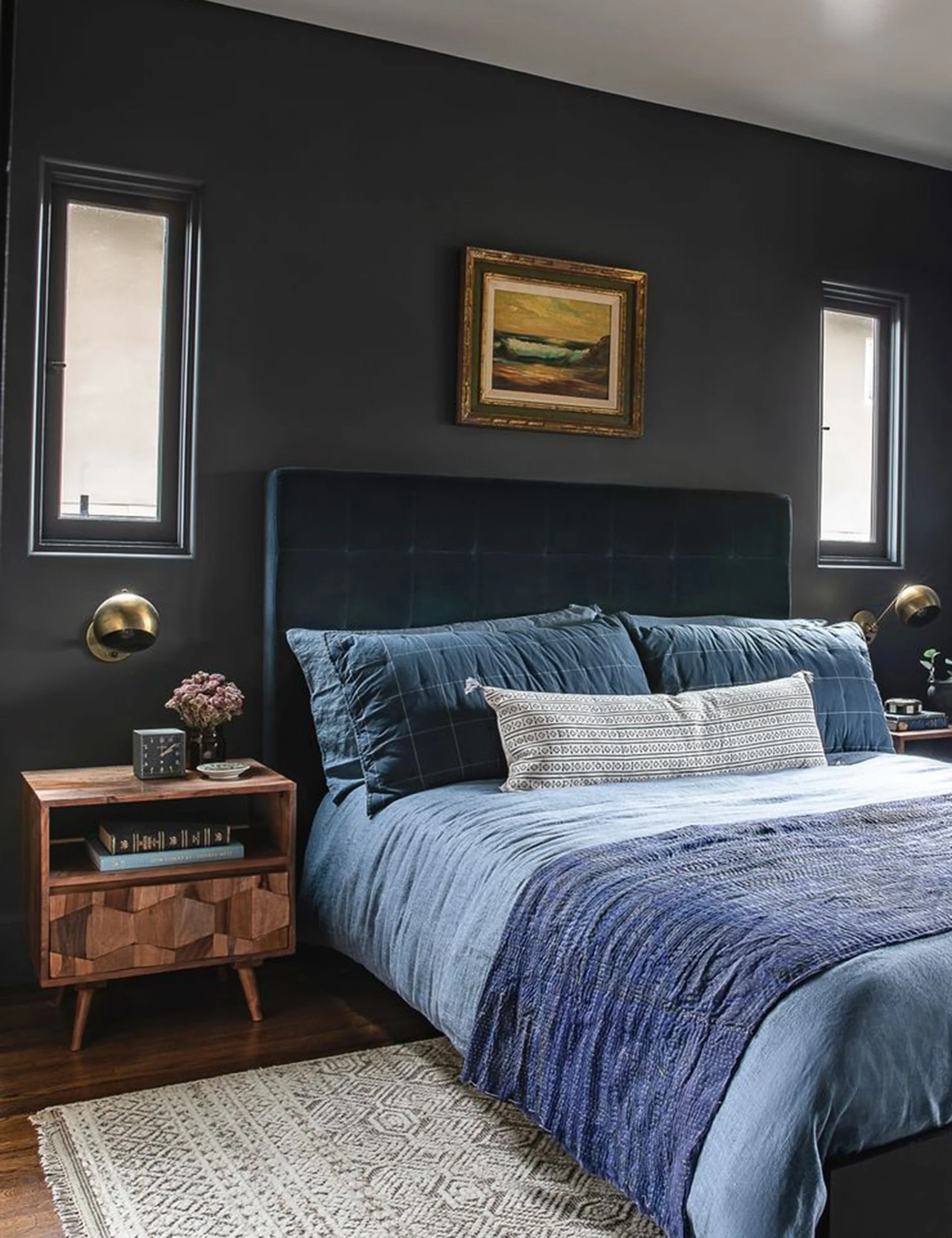 Nightstand With mid-century modern inspiration, this sheesham wood nightstand blends retro and contemporary style. Featuring an open shelf and one