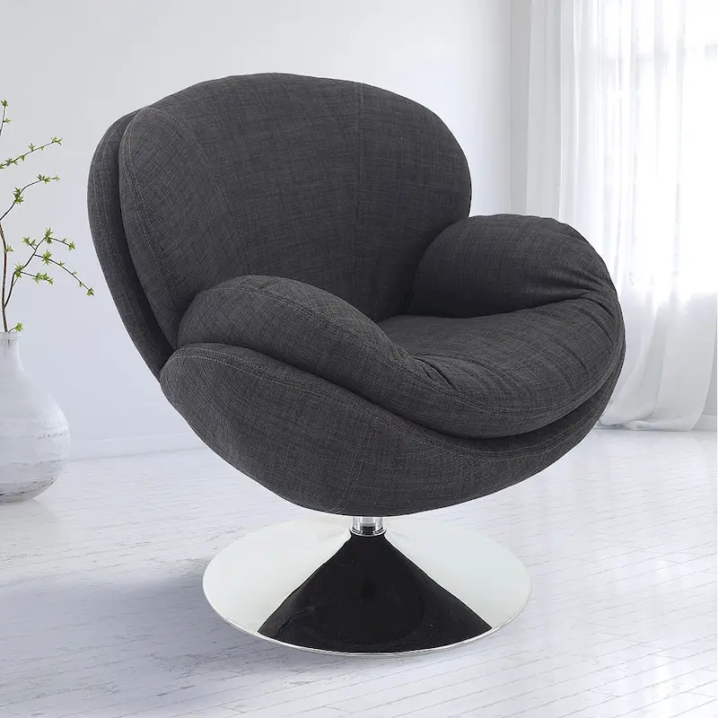 Relax-R Strand Leisure Accent Chair in Khaki Fabric
