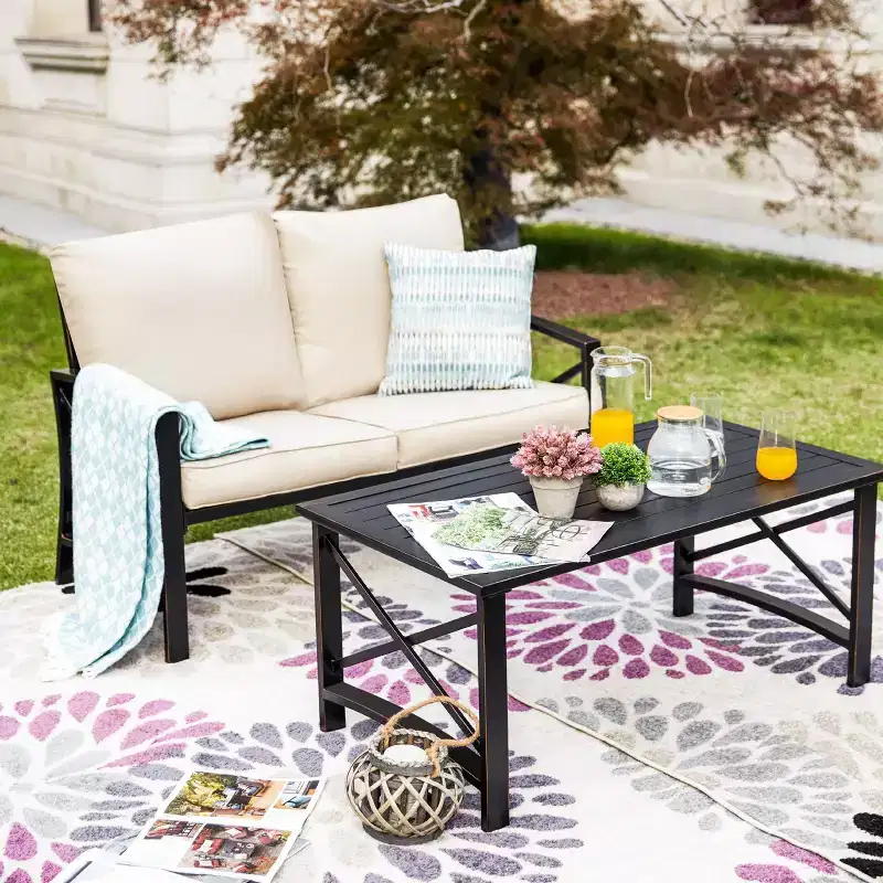 2pc Loveseat Patio Seating Set - Patio Festival