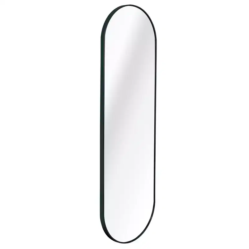 63x20 Inch Pill-Shaped Full-Length Wall Mirror