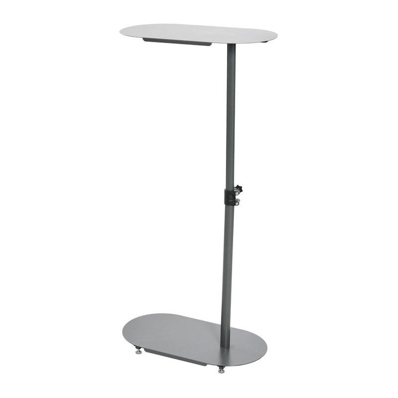 Modern Adjustable C-Shaped End Table - 20.0L x 11.0W x 32.0H