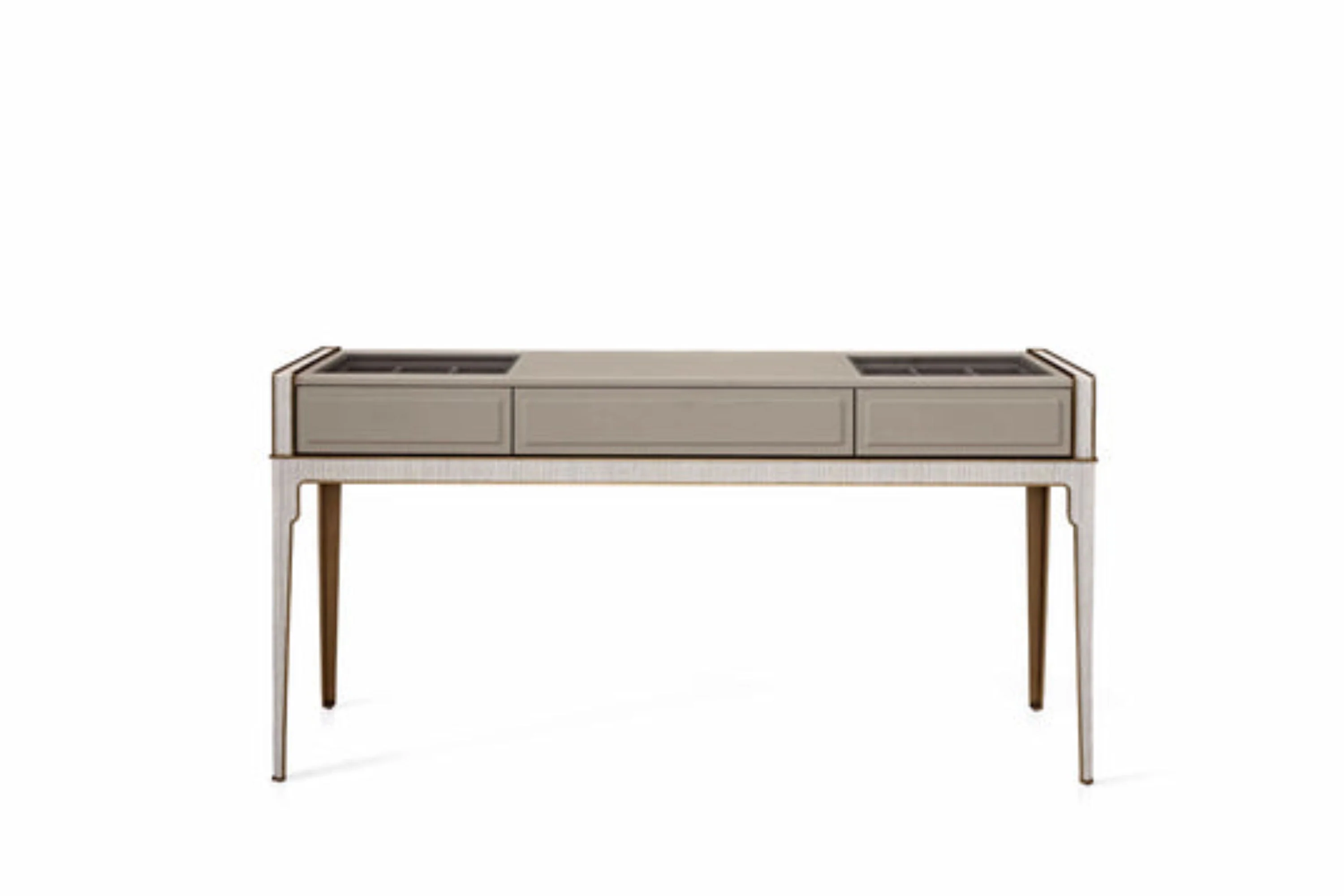 Modern Vanity Dressing Table with Mirror and Storage