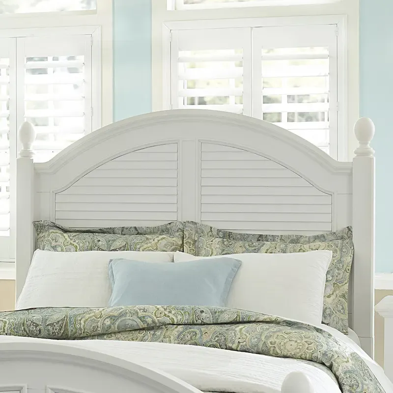 Oyster White King Poster Headboard