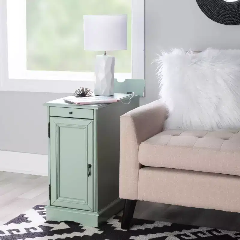 Felix Accent Table with USB Charging Station - Powell Company