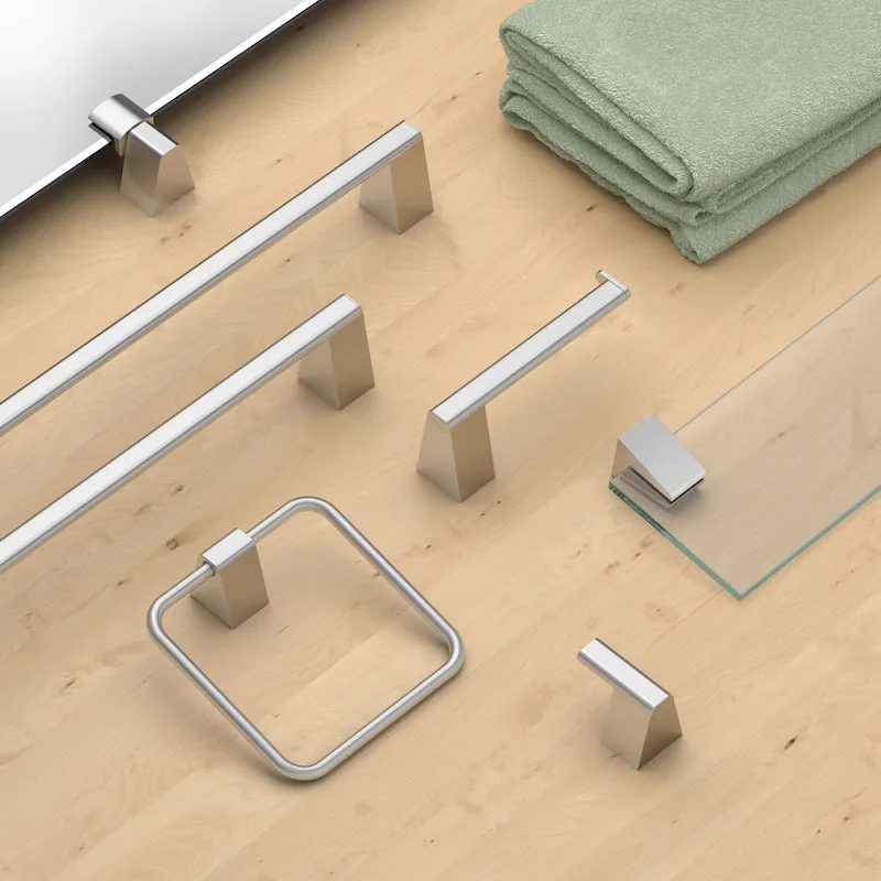 Gatco 5656 A-Line 20 Glass Bathroom Shelf