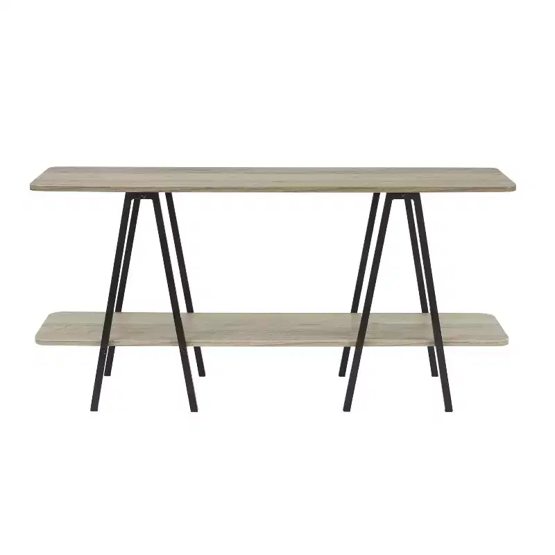 Manhattan Comfort 47.24 Celine Modern Sideboard Rustic Gray