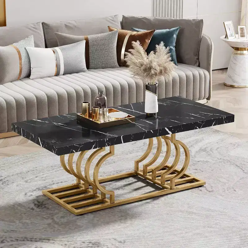 Tribesigns Modern Rectangular Coffee Table
