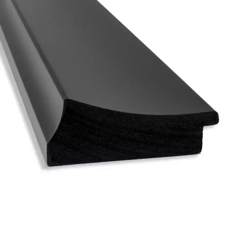 30" x 66" Non-Beveled Grand Black Full Length Floor Leaner Mirror - Amanti Art