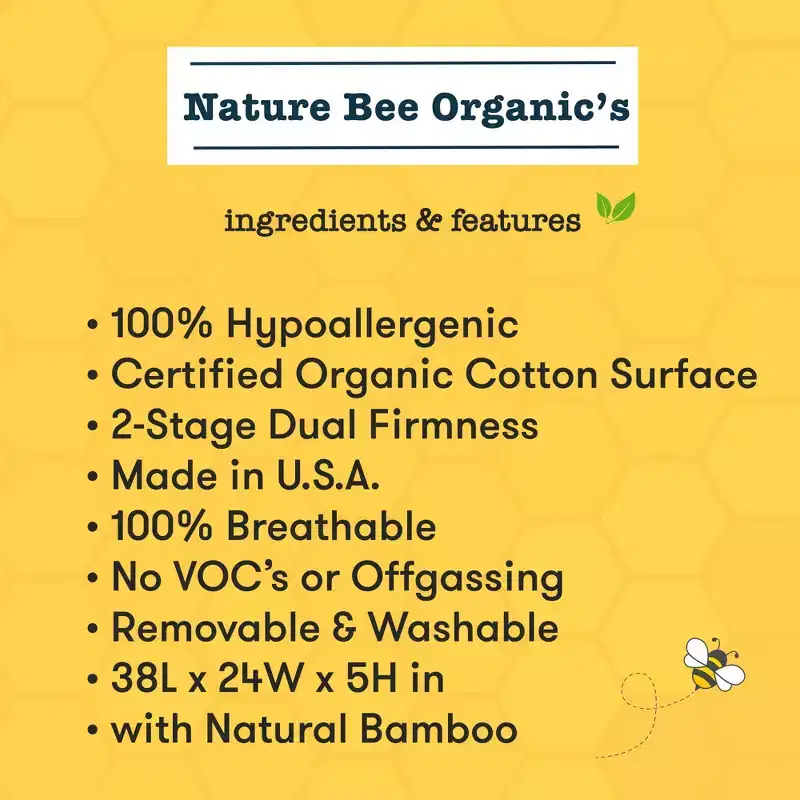 2-Stage Mini Crib Mattress