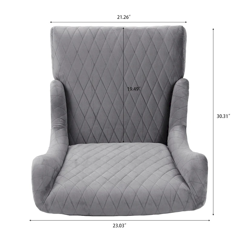 Christopher Knight Home - Evelyn High-Back Velvet Wingback Chair with Wooden Legs
